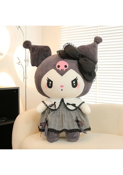 Kurome Doll Melody Doll Koyu Gotik Tarzı Yastık Sanrio Peluş Oyuncak (Yurt Dışından)