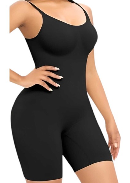 Kadın Dikişsiz Ince Askılı Toparlayıcı Tam Boy Korse modelleri