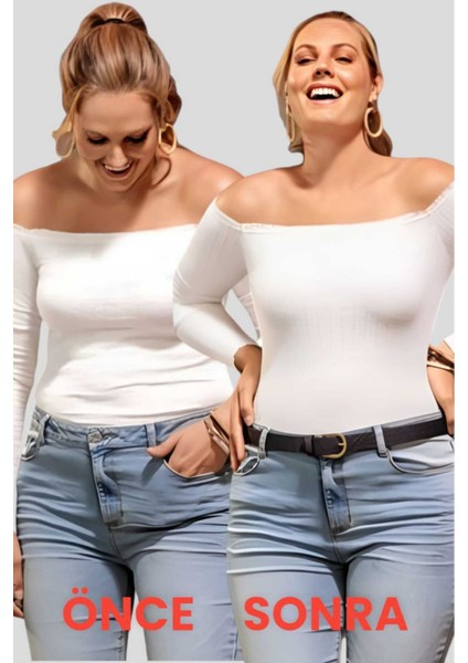 Kadın Toparlayıcı Dikişsiz Klasik Korse 2'li Set fırsatları