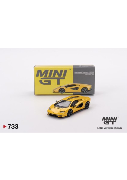 Lamborghini Countach Lpı 800-4 New Giallo Orion 733