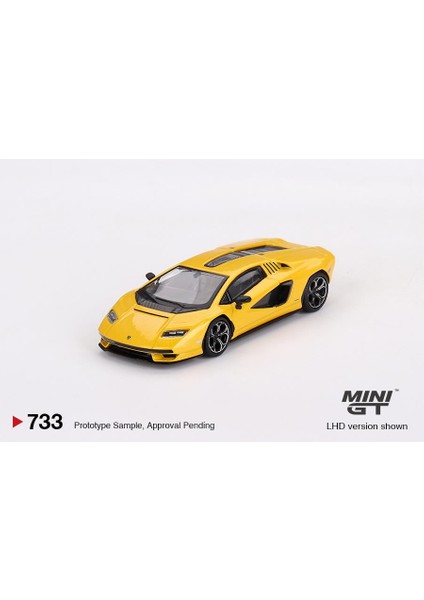 Lamborghini Countach Lpı 800-4 New Giallo Orion 733