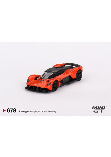 Mini Gt Aston Martin Valkyrie Maximum Orange 678