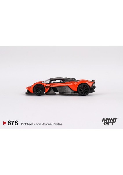 Mini Gt Aston Martin Valkyrie Maximum Orange 678 modelleri
