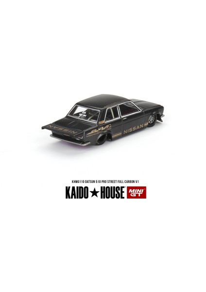 Kaido House Datsun 510 Pro Street Full Carbon V1 1:64 110