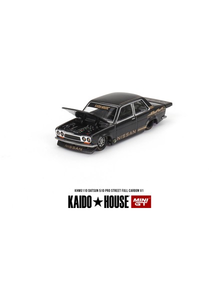 Kaido House Datsun 510 Pro Street Full Carbon V1 1:64 110