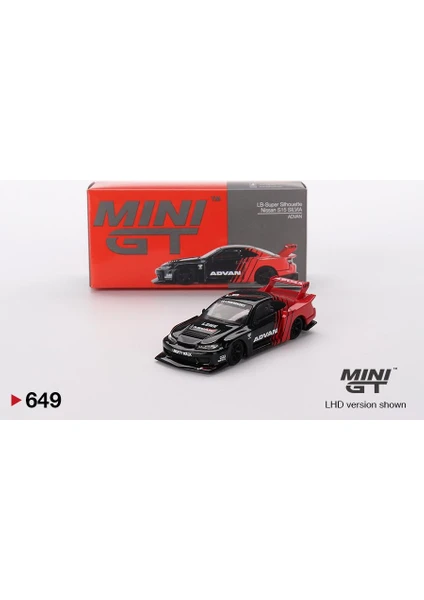 Mini Gt Nissan Lb-Super Silhouette S15 Sılvıa Advan 649