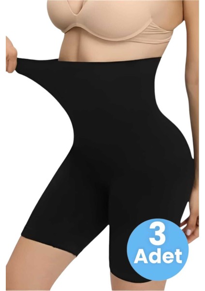 Kadın Toparlayıcı Dikişsiz Klasik Korse 3'lü Set modelleri