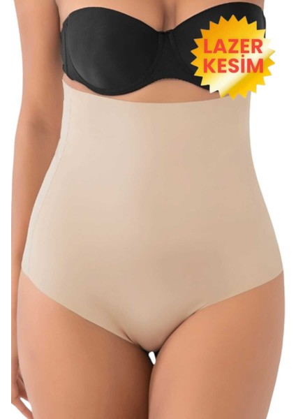 Kadın Lazer Kesim Toparlayıcı Yüksel Bel String Korse fiyatları
