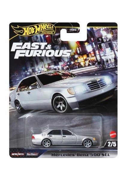 Premium Fast & Furious 2024 5'li Set HNW46 fiyatları