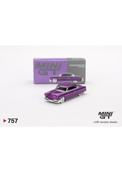 Lincoln Capri Hot Rod 1954 Purple Metallic 757