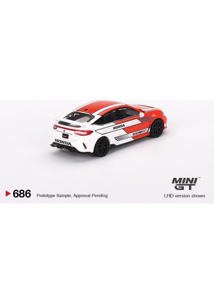 Honda Civic Type R 2023 Pace Car Red 686