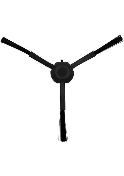 Serfin Ticaret Xiaomi Vacuum Mop 2 Ultra (STYTJ05ZHMHW) Robot Uyumlu Yan Fırça (Siyah)-2 Adet modelleri