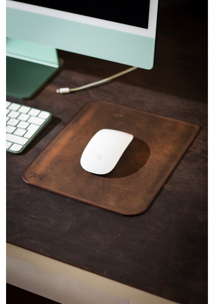 Hakiki Deri Mouse Pad