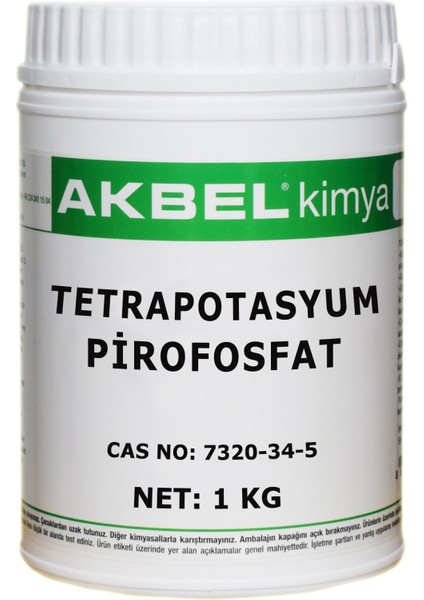 Tetrapotasyum Pirofosfat 1 kg