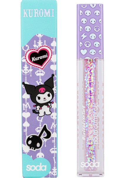 Hello Kitty Heres Kuromi Glitter Jel 001 5 ml