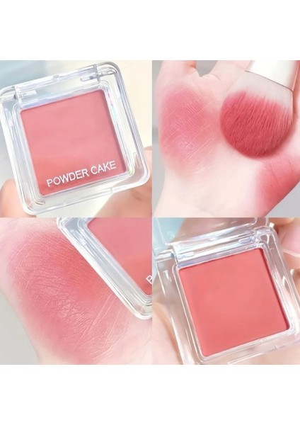 Professional Mini Allık Natural Cute Korean Mini Blush Powder Palette