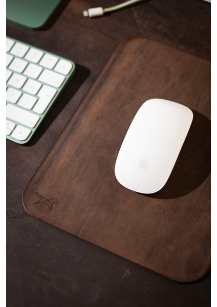 Hakiki Deri Mouse Pad