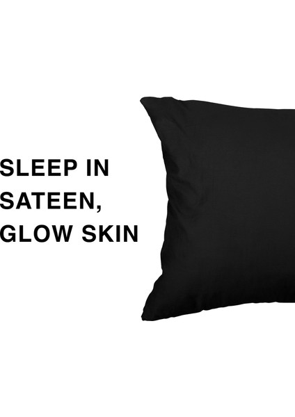 Pamuk-Saten Yastık Kılıfı I Glow By Night Vegan Pillowcase fırsatları
