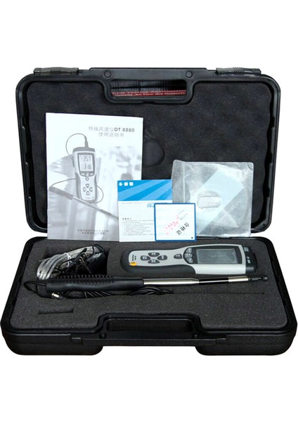 DT-8880 Teleskobik Problu Rüzgar Ölçer (Anemometre)
