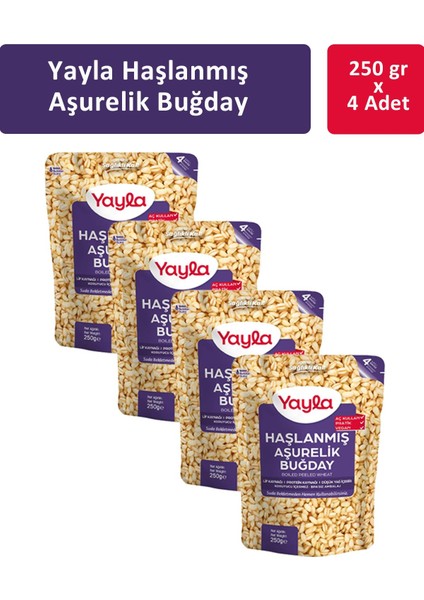 Haşlanmış Aşurelik Buğday 250 gr x 4 Adet