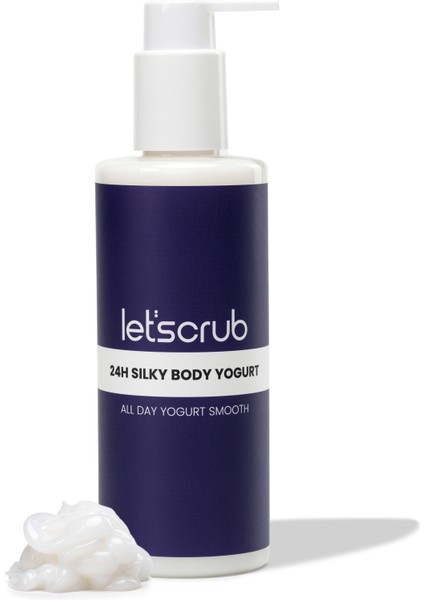 24H Silky Body Yogurt Shea Yağlı Nemlendirici Vücut Yoğurdu 250 ml