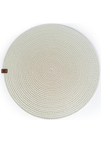 6 Kişilik Amerikan Servis Jüt Tabak Altlığı Supla Takımı 30CM Krem modelleri