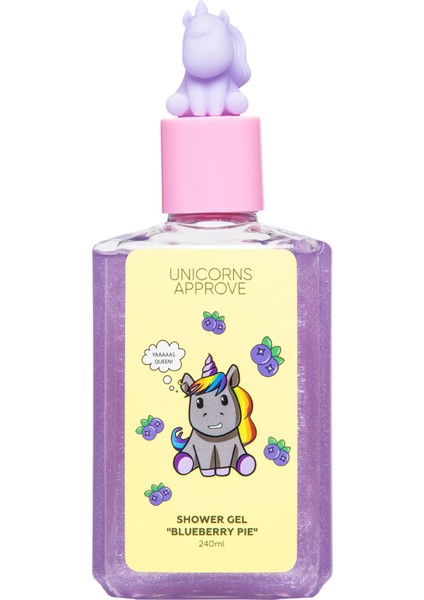 Unicorn Duş Jeli Bluebery Pie 240 ml