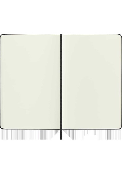 Sert Kapak Çizgisiz Defter L Boy 13X21 cm 240 Sayfa Siyah fırsatları