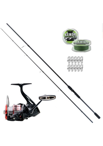Raptor 3000M - Remixon Double Black 270CM Spin Olta Seti