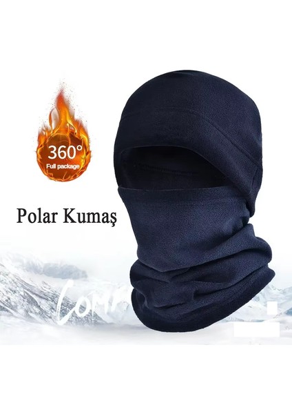 Outdoor Thermo Polar Maske Lacivert