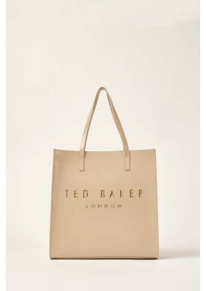 Ted Baker Ikonik Gold Baskı Küçük Çanta TBFW24FIB066