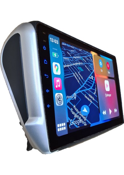 Peugeot 208 (2012-2020 Yıl) / Peugeot 2008(2013-2019)Multimedya Android Sürüm 13 Kablosuz Carplay Navigasyon 10.2 Inç 4G Ram + 32GB Hafıza Çerçeveli ve arka görüş kameralı fiyatları