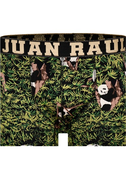 Munivy Juan Raul Panda Desenli Renkli Rahat Erkek Boxer