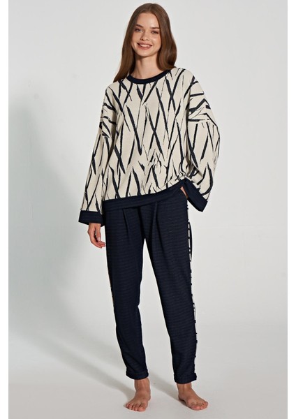 Kadın Uzun Kol Pijama Takım 5112