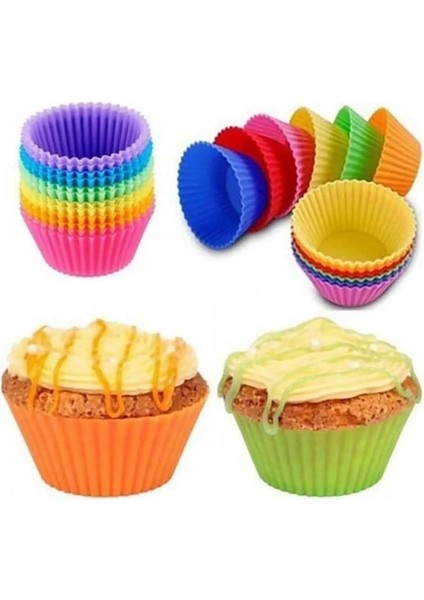 Silikon Muffin Kalıbı 6'lı