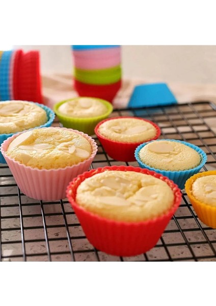 Silikon Muffin Kalıbı 6'lı