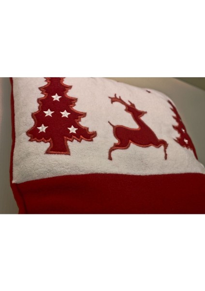 Geyikli Noel Yastığı modelleri