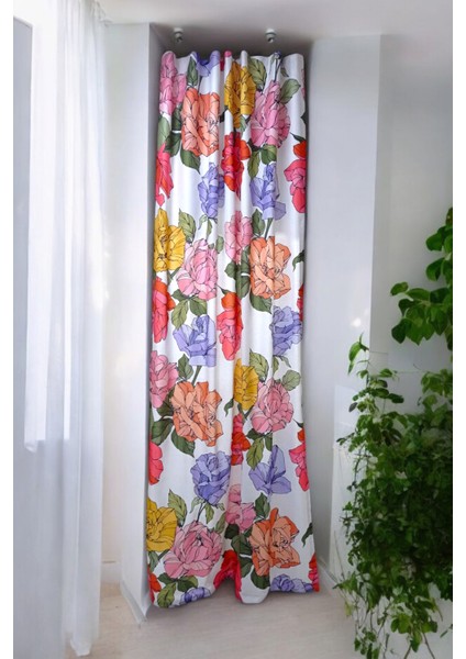 Dijital Baskı Modern Fon Perde