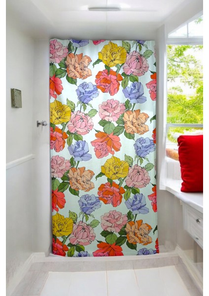 Dijital Baskı Modern Fon Perde modelleri