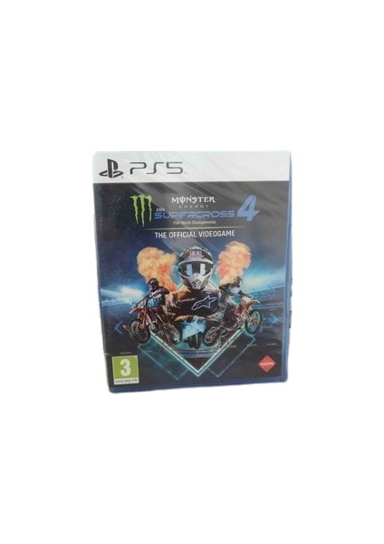 Ps5 Ama Monster Energy Supercross 4 The Official Videogame