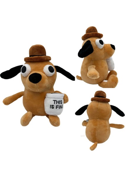 Bu Fine Dog Kahve Köpeği Peluş Oyuncak (Yurt Dışından)