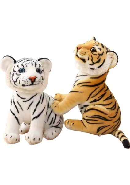 Simüle Kaplan Bebek Peluş Oyuncak Çocuk Yastığı (Yurt Dışından)
