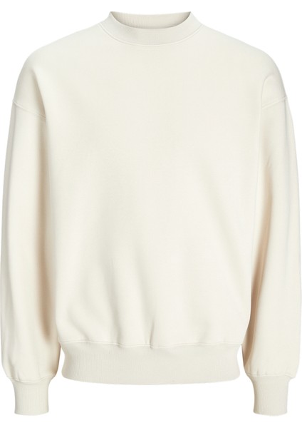 Erkek Bisiklet Yaka Düz Renk Sweatshirt - Urban fırsatları