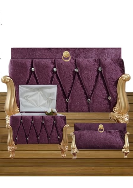 Sandığı Söz Nişan Bohça Gelin Damat Sandık 2'li 0602 fırsatları
