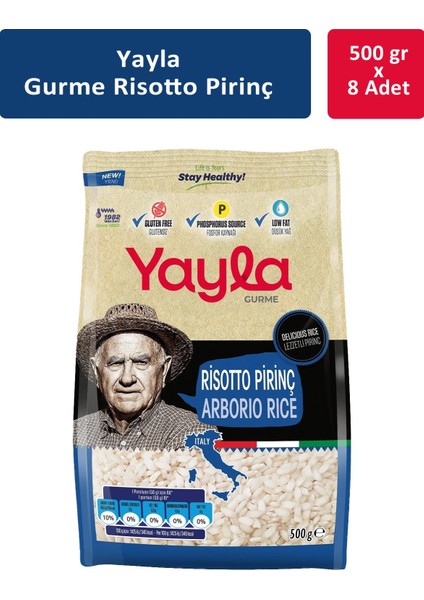 Gurme Risotto Pirinç 500 gr x 8 Adet