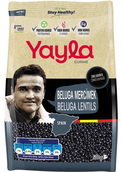 Gurme Beluga Mercimek 500 gr x 8 Adet