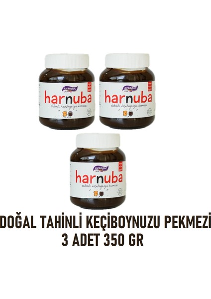 Harnuba Tahinli Keçiboynuzu Pekmezi 350 gr 3 Adet