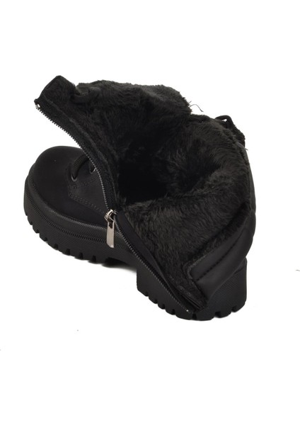 Parpat 25K-F Siyah Zümrüt Içi Kürklü Çocuk Bot fırsatları