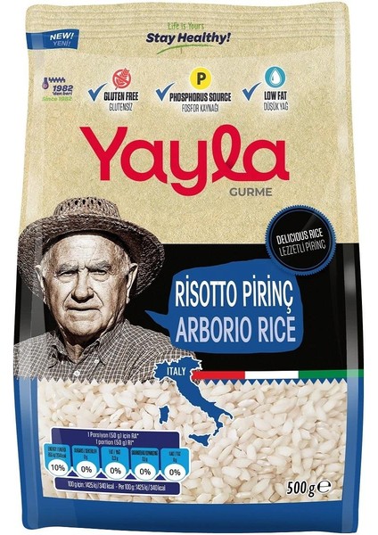 Gurme Risotto Pirinç 500 gr x 4 Adet