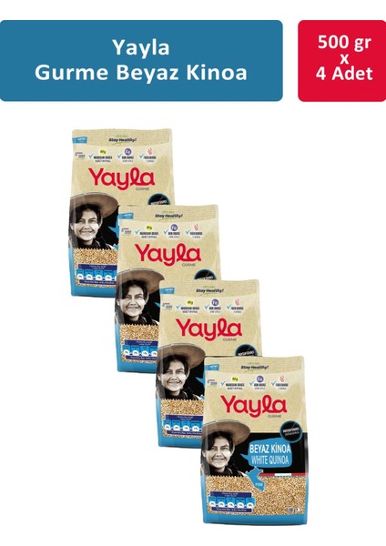 Gurme Beyaz Kinoa 500 gr x 4 Adet